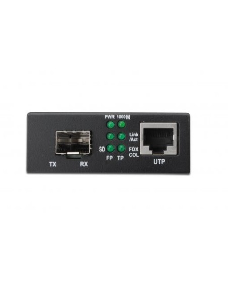 Convertidor de medios DIGITUS Gigabit RJ45 / SFP