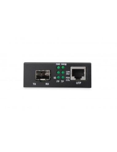 Convertidor de medios DIGITUS Gigabit RJ45 / SFP