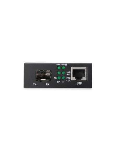 Convertidor de medios DIGITUS Gigabit RJ45 / SFP