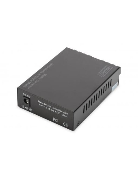 Convertidor de medios Fast Ethernet multimodo/monomodo SC/SC