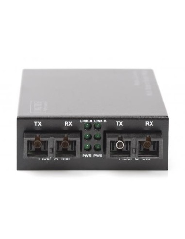 Convertidor de medios Fast Ethernet multimodo/monomodo SC/SC
