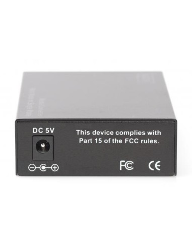 Convertidor de medios Fast Ethernet multimodo/monomodo SC/SC