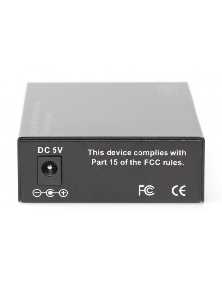 Convertidor de medios Fast Ethernet multimodo/monomodo SC/SC