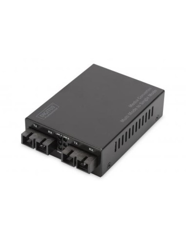 Convertidor de medios Fast Ethernet multimodo/monomodo SC/SC