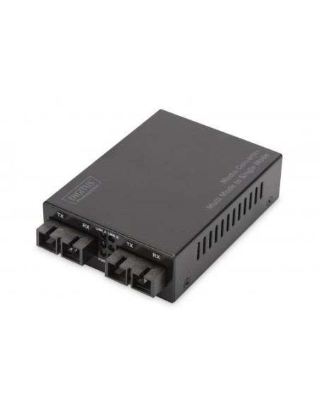 Convertidor de medios Fast Ethernet multimodo/monomodo SC/SC