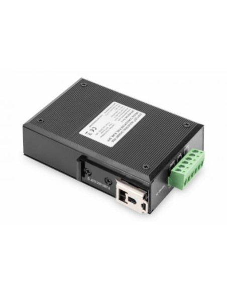 Conversor de medios Gigabit PoE industrial PSE, RJ45, SFP