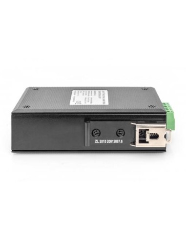 Convertidor de medios industrial Gigabit RJ45, SFP