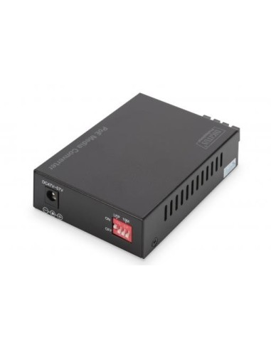 Convertidor de medios Gigabit PoE, RJ45 / SC, MM, PSE