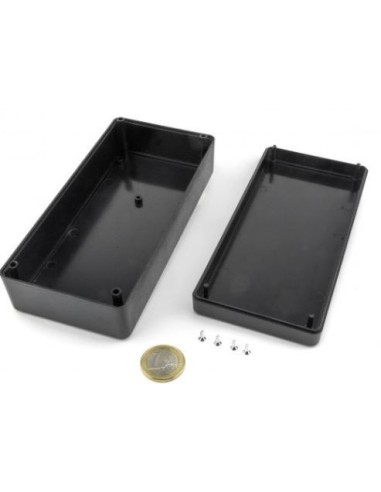 CAJA PLASTICO UNIVERSAL NEGRA 153x73x43mm