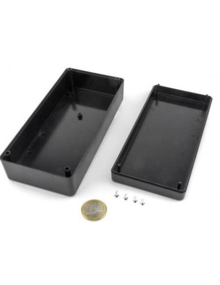 CAJA PLASTICO UNIVERSAL NEGRA 153x73x43mm