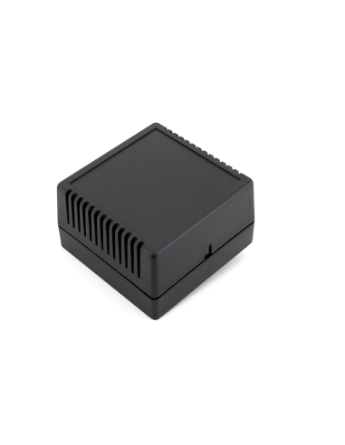 CAJA PLASTICO COLOR NEGRO 84x84x36mm IDEAL PARA SENSORES