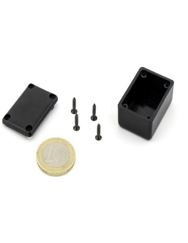 CAJA MINIATURA NEGRA 33x23x16mm