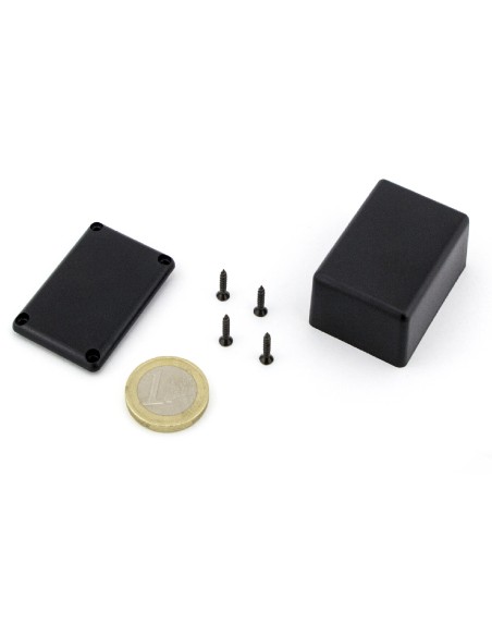 CAJA MINIATURA ABS NEGRA 45x31x20mm