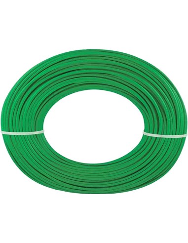 10 MTS CABLE UNIFILAR RIGIDO 0.5MM VERDE