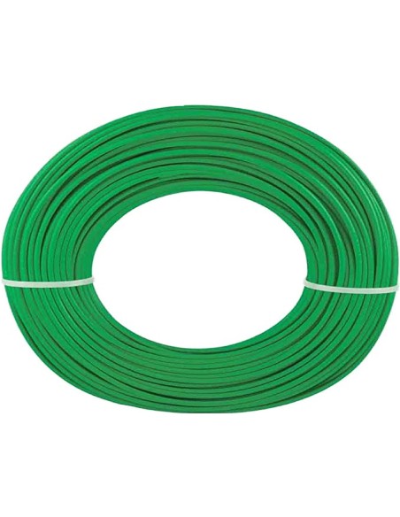 10 MTS CABLE UNIFILAR RIGIDO 0.5MM VERDE