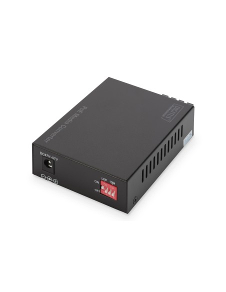 Convertidor de medios Gigabit PoE, RJ45 / SC, SM, PSE