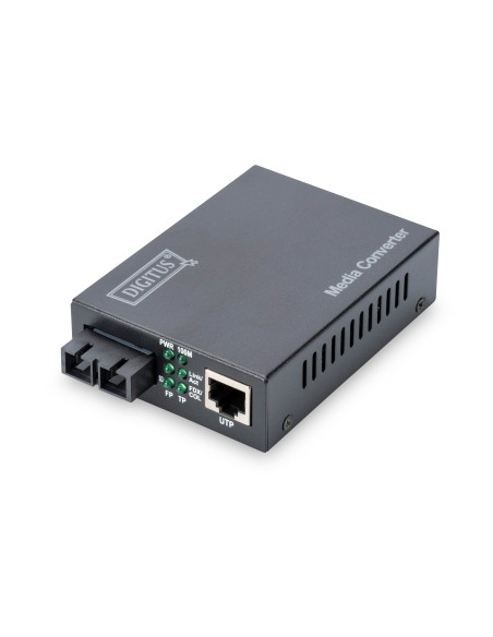 Convertidor de medios Fast Ethernet RJ45 / SC