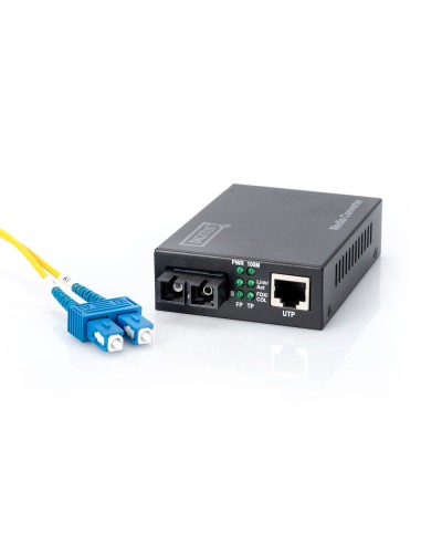 Convertidor de medios Fast Ethernet RJ45 / SC