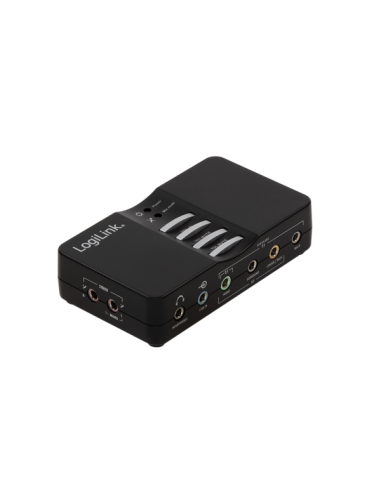 Caja de sonido USB 7.1 8 canales