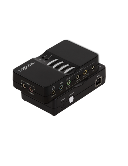 Caja de sonido USB 7.1 8 canales