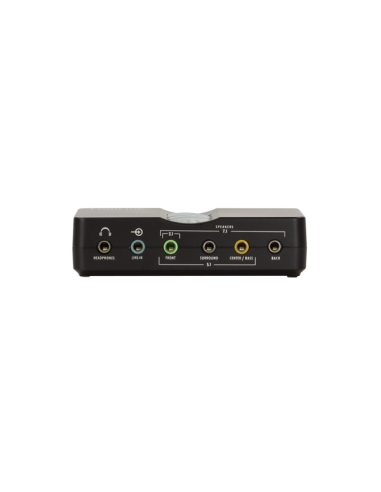 Caja de sonido USB 7.1 8 canales