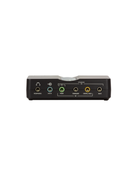 Caja de sonido USB 7.1 8 canales