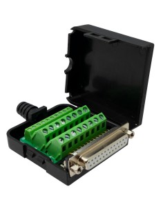 Conector DB25 Hembra con terminales