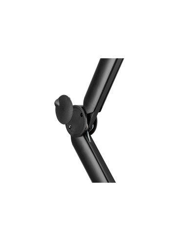 Brazo de micrófono con mordaza para mesa y guía de cables