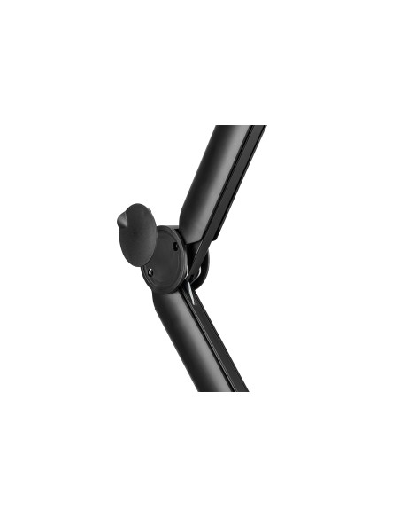 Brazo de micrófono con mordaza para mesa y guía de cables