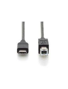 Cable de conexión USB Type-C™, Type-C™ a B, 1.8 mts.