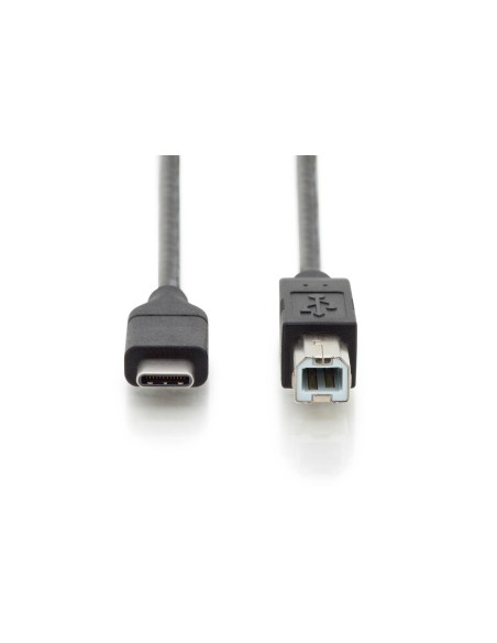Cable de conexión USB Type-C™, Type-C™ a B, 1.8 mts.