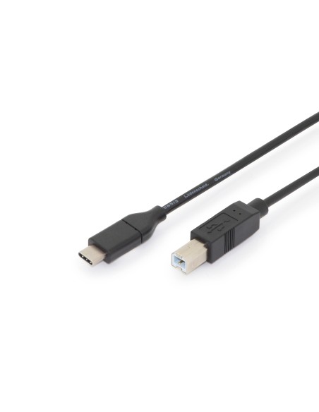 Cable de conexión USB Type-C™, Type-C™ a B, 1.8 mts.