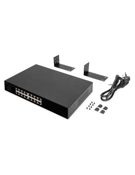 Conmutador Gigabit de 16 puertos,10/100/1000