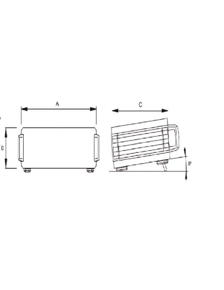 CAJA RETEX SERIE 110 EN ALUMINIO & ASB 350X120X260