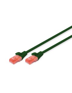 Latiguillo CAT 6 U-UTP, longitud 0,25 m, color verde