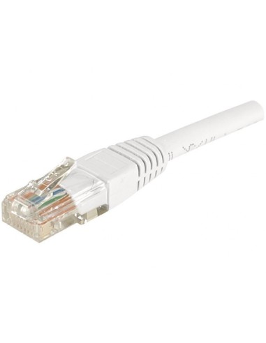 CABLE CAT 6 U/UTP cobre blanco