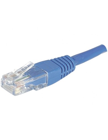 CABLE CAT 6 U/UTP cobre azul