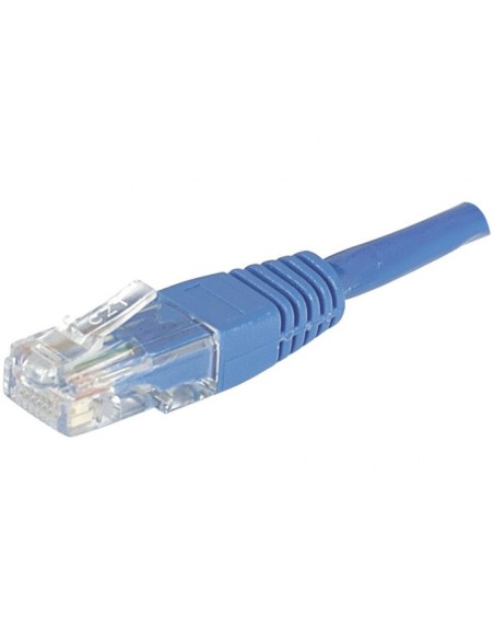 CABLE CAT 6 U/UTP cobre azul