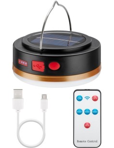 LAMPARA LED SOLAR CONTROL IR