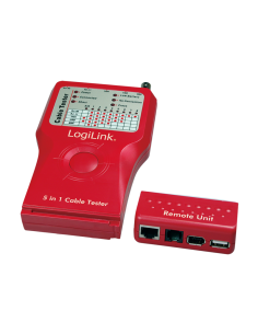 TESTER RJ11-RJ45/BNC/USB/FIREW 2