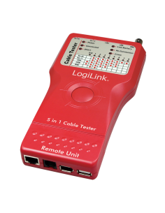 TESTER RJ11-RJ45/BNC/USB/FIREW