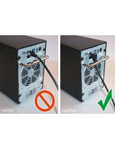 Cable 3 metros CAT 6A 1x 90° en ángulo, S/FTP (PiMF), blanco 2