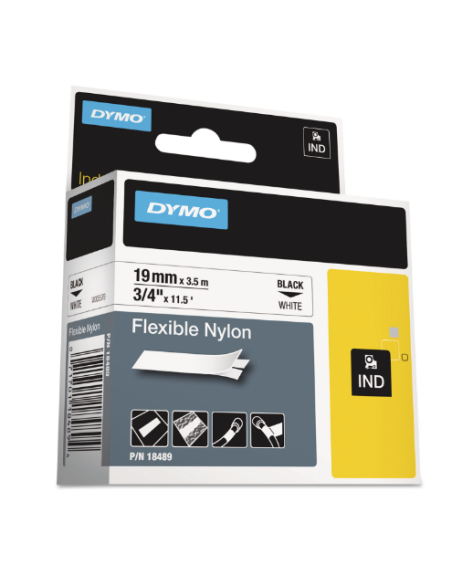 CINTA DYMO D1 NYLON IN 19MMX3