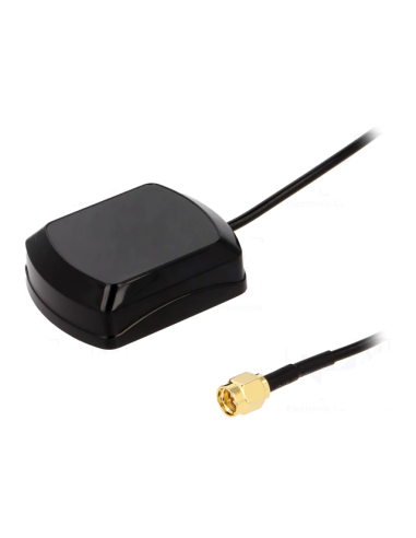 ANTENA GPS 3DB RHCP 50H SMA RG174