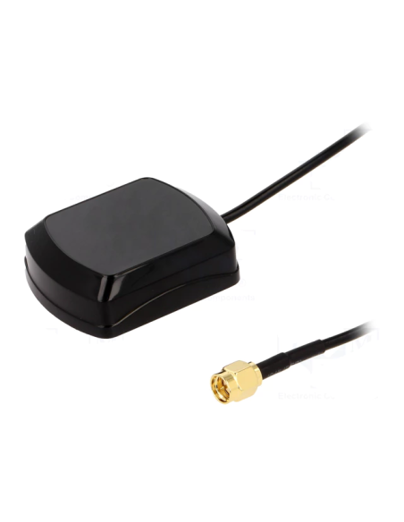 ANTENA GPS 3DB RHCP 50H SMA RG174