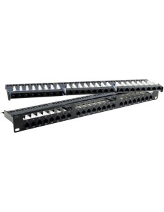 Panel de conexión UTP CAT6 de 48 puertos y 1U de 19" 2