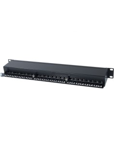 Panel de conexión RJ45  FTP 24P "19" cat5e 2