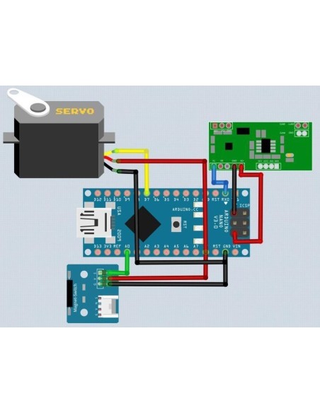 LECTOR RFID EM4100 125KH