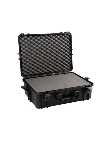 MALETA RÍGIDA - 555 x 428 x 211 mm - CON ESPUMA ALVEOLAR