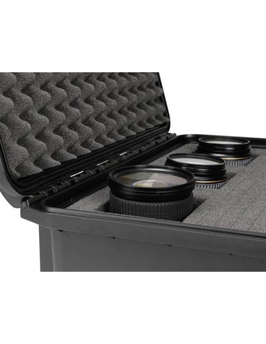 MALETA RÍGIDA - 555 x 428 x 211 mm - CON ESPUMA ALVEOLAR